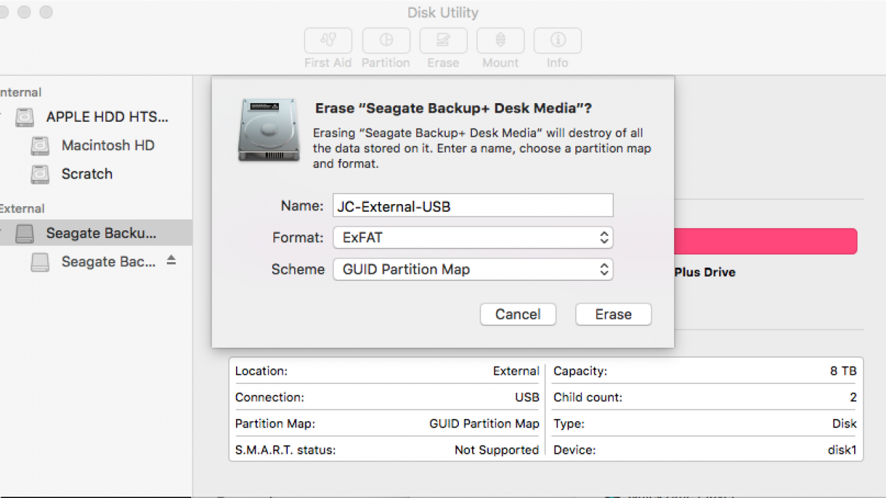 format usb drive for mac and windows